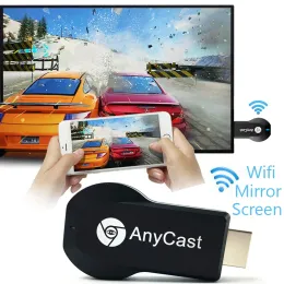 Box M2 Plus TV Stick WiFi Display Mottagare Anycast DLNA Miracast Airplay Hdmicompatible Adapter för Android iOS Mirascreen Dongle