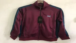 Nova jaqueta de bordado de borboleta roxa homens homens de qualidade algodão awge zip bolso awge agulhas jaqueta2806286