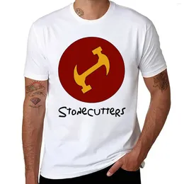 Herrpolos stonecutters hemlig handskakning skjorta t-shirt vanliga tungviktare herrar t skjortor avslappnad snygg