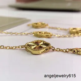 Designer de colar de ouro clássico para mulheres 10 colares pendentes com areia de flor de flor de diamante AGATE AGATE DE FLOAF CLOVER DE JOIXAS DE JOIXAS DE JOIXAS GIRLEGRESS12