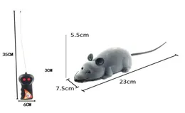8 colori RC Electronic Mouse Pet Cat Toy Control Control Mouse Wireless Simulazione Peluga Mouse per bambini Toys2348489