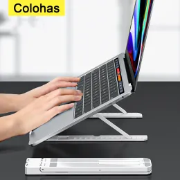 Ständer einstellbarer Laptop -Stand für Bettbasis -Notebook -Halter für MacBook PC Gamer iPad Tragbarer PC Support Computer Tablet Ständer