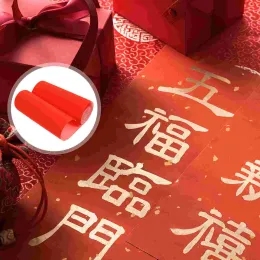 Красный Xuan Paper тонкий красный Diy Blank Dec