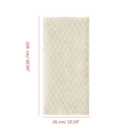 Japanese Rubbing Washcloth Bath Back Scrubber Polyester Towel Brush for Back Towels Exfoliating Scrub Shower Body