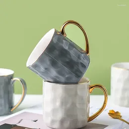 Mugs Custom Travel Coffee Straw Cold Lock Emamel Dubbel Glas Mjölk Drink Ware Copo Termico Köksmatsal
