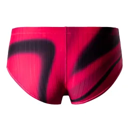 My Kilometer Men's Lycra Swim Briefs Swimsath Swimmings Satings Cintura baixa com tipal de treinamento de cordas de cordão ajustável