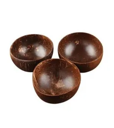 Natural Coconut Bowl Decoration Fruit Salad Noodle Rice Wooden Handicraft Creative Shell Bowls SN50771117021