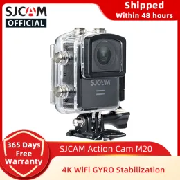 Câmeras originais SJCAM M20 Câmera de ação 4K Wifi Gyro Antishake DV esportivo à prova d'água