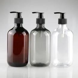 Liquid Soap Dispenser 500ml Bathroom Portable Bottle Dispensers Lotion Shampoo Shower Gel Holder Home Plastic Household Merchandises