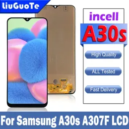 6.4 "QX Incell für Samsung A30S LCD-Anzeige-Touchscreen für Samsung A307F SM-A307FN/DS A307G/DS Digitizer Ersatz