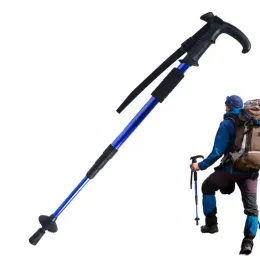 Wanderstöcke Wanderungen Wanderungsverstellbare Teleskopstäbchen Sportgeräte mit verstellbarem Handgelenksgurt zum Ski -Rucksack