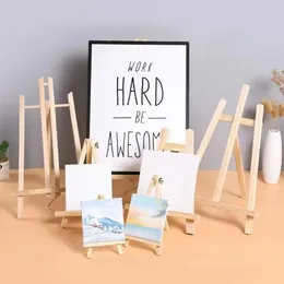 Рамы квадратная масляная живопись Canva Artist White Mini Blank Cotton Canvas Panels Деревянная рама