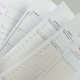 2022-2023 Pianificatore Pianificazione Libro del piano settimanale mensile Libro 20 luglio 20 giugno 2023 con 12 schede di pagine di separatore