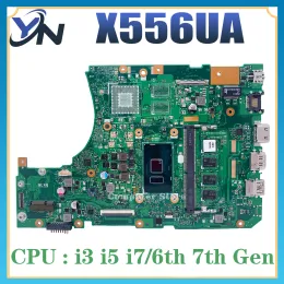 Материнская плата X556UA Mainboard для ASUS A556U X556U X556UF X556UAM x556UQ X556UJ X556UAK Материнская плата ноутбука I3 I5 I7 ЦП DDR3L/DDR4 4GB/8GB