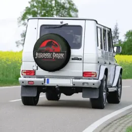 Jurassic Park Sperberreifenabdeckung für Toyota Rav4 Prado Jeep RV SUV Dinosaurier World Auto Radschutz 16 "15" 16 "17" Zoll