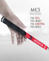 MCS Rubber Golf Grips Standard и Mid -Size Multi Compound Bord 1pcs8096111