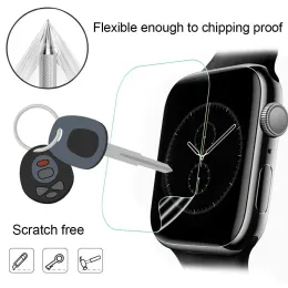 3D Hydrogel Film för Apple Watch Ultra 49mm Full Cover Screen Protector för IWATCH 9 8 7 6 5 4 SE 41mm 45mm 44mm 40mm 42mm 38mm