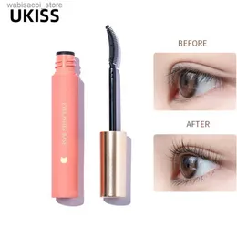 Mascara Ukiss Eyelash Primer Mascara Eyelashes Bas Tjock långkläder Waterproof Eye Black Brush Beauty Makeup L49