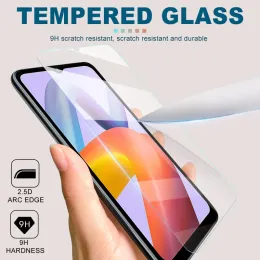 5pcs Полное закаленное стекло для Redmi 12 12C 13C A1 A2 Plus Plus 13 Pro Screction Protector Redmi K70 K60 K50 K50I K60E K70E Glas Film