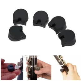 Gummi Clarinet Black Thumb Rest Saver Cushion Pad Finger Protector Bekväm för klarinett- För klarinettfingerskydd