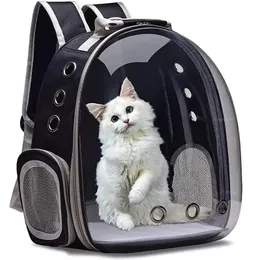 고양이 애완 동물 캐리어 배낭 투명한 캡슐 버블 애완 동물 배낭 작은 동물 강아지 키티 새 숨결 애완 동물 캐리어 여행을위한