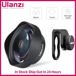 ULANZI 10X Macro Phone Camera Lens Universal Lens for iPhone 12 Pro Max/11/XS Max/XR/XS Max All Android smartphone Phone Lens