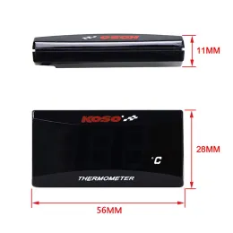 عداد درجة حرارة محرك KOSO للدراجات النارية لـ NMAX CB500X ADAPTER SCOUTER و RACING PORTORCED THEREMECT