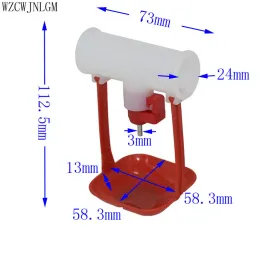 Haustierprodukte Single Export Trinken Hühnerbecher Schnuller Trinkbrunnen Geflügeltrinkgerät Fütterungsmittel 20pcs