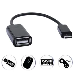 OTG Cable Micro USB -мужчина до USB 20 Женского кабеля адаптера OTG для мобильного телефона Android Samsung Tablet1807448