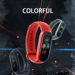 M Bandersatz -Armband Solid Color TPU Watch Band Armband Smart Armband Sports Armband für Xiaomi Mi Band 5 6 Uhrenband