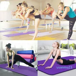 Yogamat tjock nonslip pilates träning fitness träning pad gym träning hem yogamattor