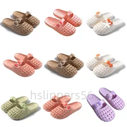 for Product Summer Designer New Slippers Women Green White Pink Orange Baotou Flat Bottom Bow Slipper Sandals Fashion-045 Womens Flat Slides Outdoor 66 s