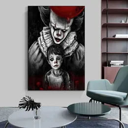 Full Square/Round 5D DIY Diamond Painting Skull Man Horror Clowns and Baby Cross Stitch Mosaic Needlework Diamond Embroidery Art