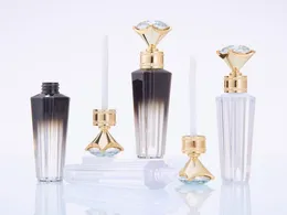 3ML Diamond Lip Gloss Tubes Fashion شفاف الشفة الفارغة أنبوب الشفة الشفاه زجاجة زجاجة قابلة لإعادة ملء الزجاجات 2330750