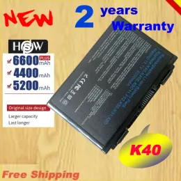 バッテリーHSW K40IN ASUS A32F82 K40AF K40ID K40AB K40 K60 X8AC K50ラップトップバッテリー6セルファスト配送