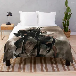 Blankets Nier Automata 9S A2 2B Throw Blanket Flannel Fabric Soft Beds Designers