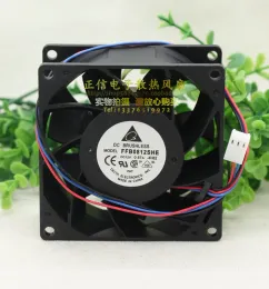 Kylfri frakt Delta Electronics FFB0812She 80mm DC12V 0.87A Server Cooling Fans Server Square Fan 3Wire 80x80x38mm