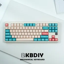 COMBOS KBDIY SA Profilo keycap rima nazionale per tastiera tastiera meccanica Custom Shot ISO PBT 161Key tappi per K500 GMK64