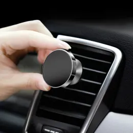 Universal 360 درجة الدوران حامل المغناطيسي Auto Auto Auto Air Vent Mount/شفط دعم حامل السيارة الداخلية