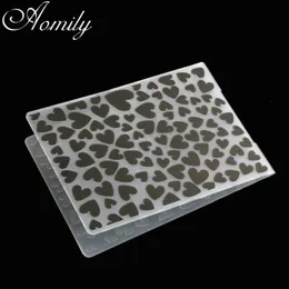 Yeni Varış 3D Kabartma Klasör Şeffaf Kabartma Plastik Plakalar DIY Kağıt Kesme İçin Tasarım Ölümler Scrapbooking 10.5x14.5cm