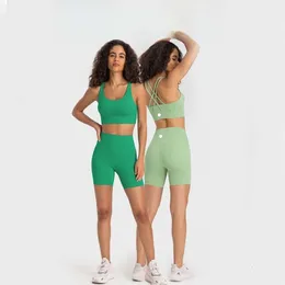 LU Top+Pants Women Women Stide Yoga مجموعات السترة الرياضية قفز طماق للروح الرياضية المقاومة الصالة الرياضية التدريب على ملابس رياضية يركض العرق فتل العرق