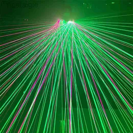 Punti giocattolo rave a LED Cool Green Red Laser Guglie a mano Disco Stage Performance Props Night Club Party Ballroom Lighting Costumi di Natale 240410