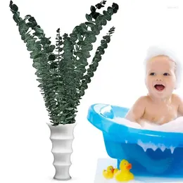Dekoratif çiçekler korunmuş okaliptüs banyo için kurutulmuş gövdeler, demetler duş gövdesi rahatlatıcı banyo stres kabartma kaygısı