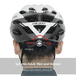 Cairbull Cycling Helmet Road Bike City Safety Helmets Super Light Sport Professional Ultralight Ultralight 통풍이 남성 여성 EPS+PC