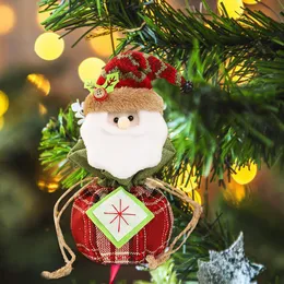 Sacchetti di caramelle di Natale borse da regalo per le caramelle per le caramelle per bomboniere e decorazioni super simpatiche pupazzo di neve Babbo Natale Deer Penguin