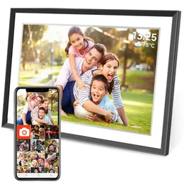 Frameo 101 Inch WiFi صورة رقمية الإطار 1280 800ips HD Cloud Smart PO Frame32GB تخزين الجدار التلقائي 240401