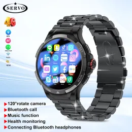 Uhren 4G+64G Original Smart Watch Men Women Sim -Karten -Anruf Android GPS -Kamera NFC Elektronisches Armband Luxus Uhr Google Play Phone