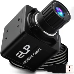 Webbkameror 4K USB -kamera 3840x2160 MJPEG 30FPS IMX317 Sensor WebCam Camara med manuell fast fokuslins för industriell maskinvision