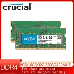 RAMs Original Crucial Ram DDR4 Notebook Memory SODIMM 8GB 16G 32GB 2400MHZ 2666MHZ 2133MHZSingle Rank CL22 1.2V Unbuffered 260Pin