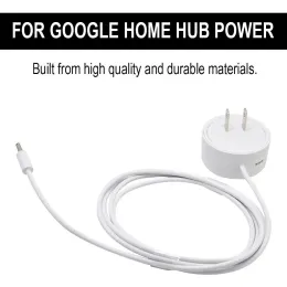 Chargers 14V 1.1a per Google Home Hub Power Caricatore AC Fit per Google Home Hub, Nest Hub Mini Altoparlanti Cordo di alimentazione AC110240V